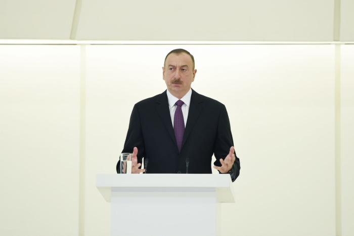   «Tous nos monuments historiques, tombeaux et mosquées détruits par les Arméniens»,   Président azerbaïdjanais    