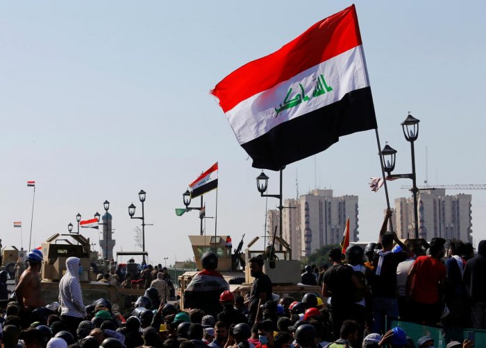 Iraqi PM calls for protests to allow a return to 
