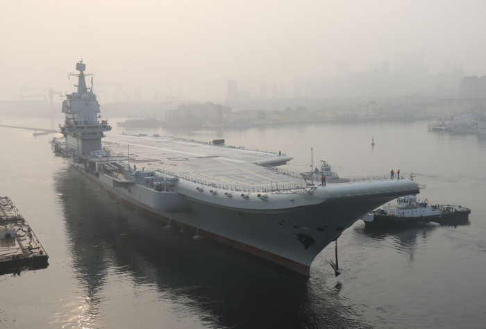 Pékin: le 2e porte-avions était en mission d