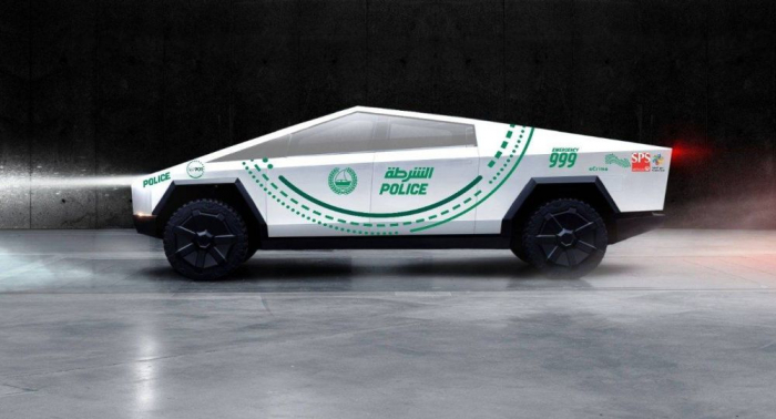 Tesla cybertruck to koin Dubai police luxury vehicle fleet