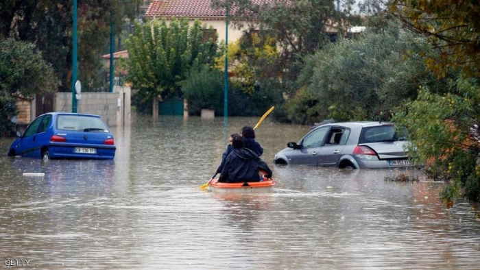 قتلى خلال سيول عارمة جنوب شرقي فرنسا