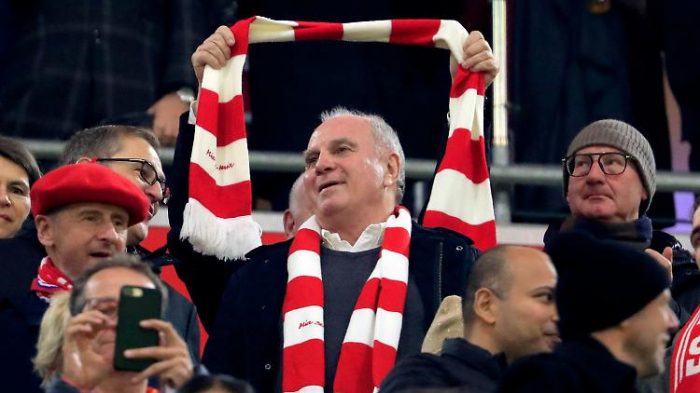 Hoeneß verlässt den FC Bayern euphorisch