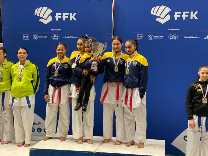   Azerbaijani female karate fighter wins French Cup 2019  