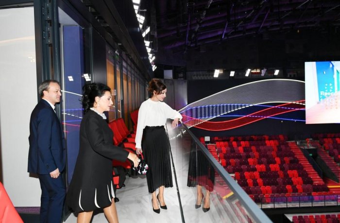   First Vice-President Mehriban Aliyeva visited Gymnastics Center in Luzhniki Olympic Complex  