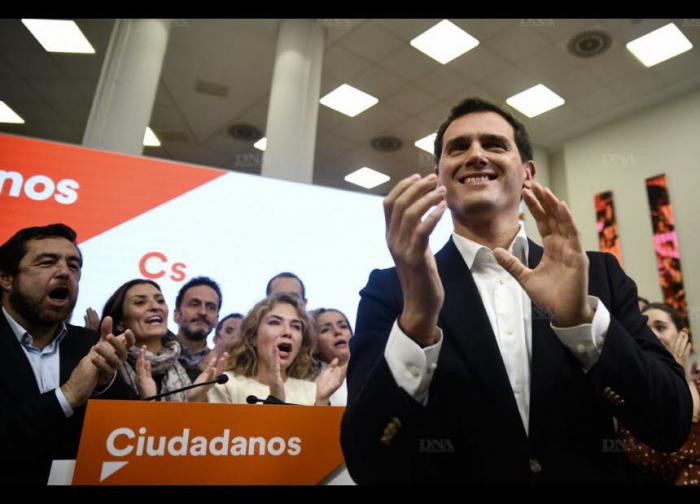   Espagne :   démission du chef de Ciudadanos