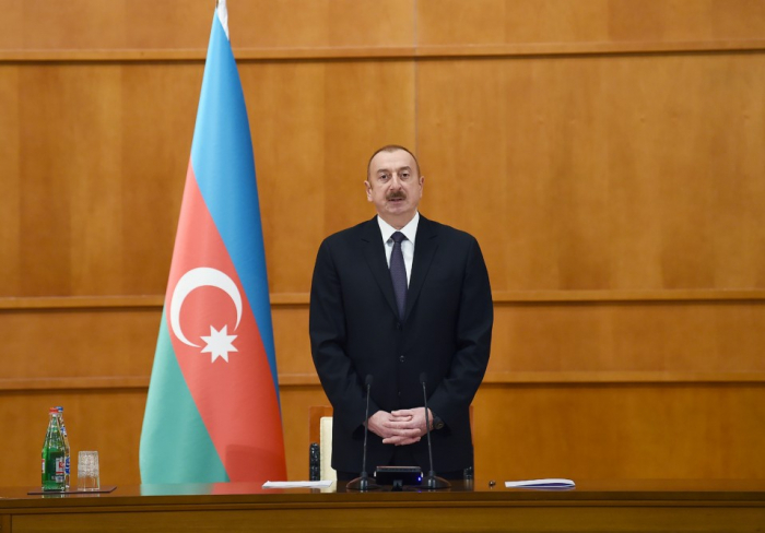   Prezident:  “Azərbaycan regionda təhlükəsizliyin tərəfdarıdır” 
