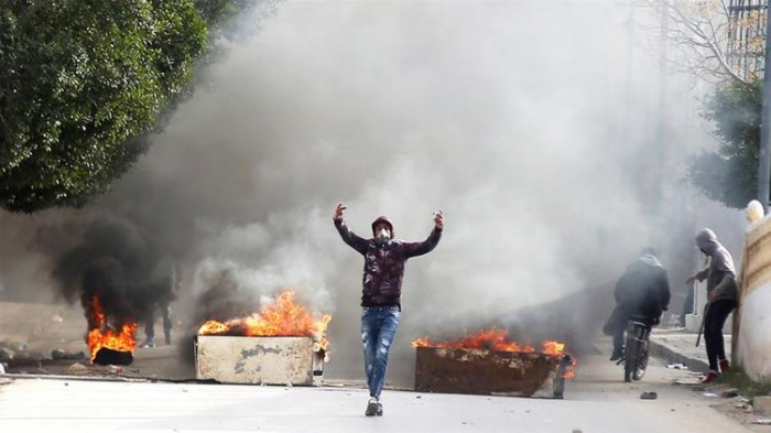 Tunisians protest in southern town after man sets himself alight