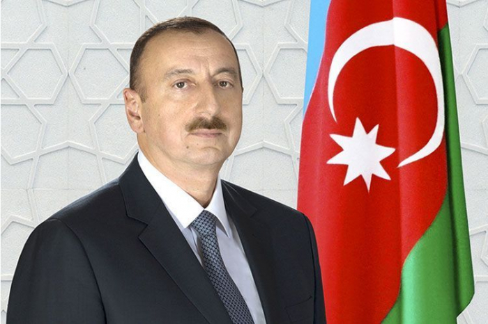   Le président Ilham Aliyev s