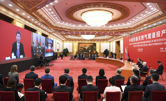 Rusia y China refuerzan su asociación estratégica frente a Occidente con un gasoducto
