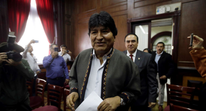 Morales, elegido para encabezar la campaña electoral del MAS