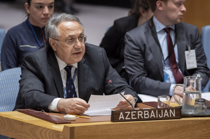  Azerbaijan’s rep to UN talks on Armenia’s policy of genocide against Azerbaijanis 