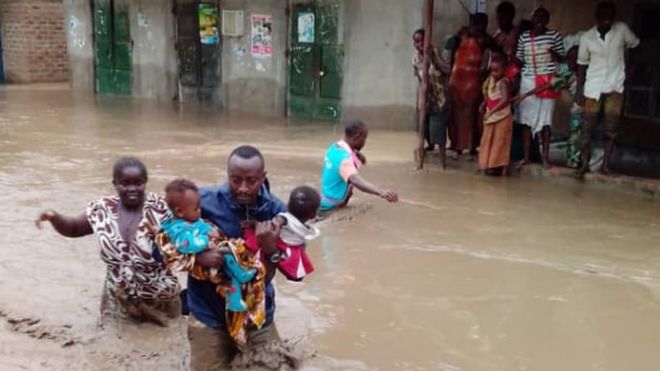 Uganda floods: At least 16 people dead, Red Cross says