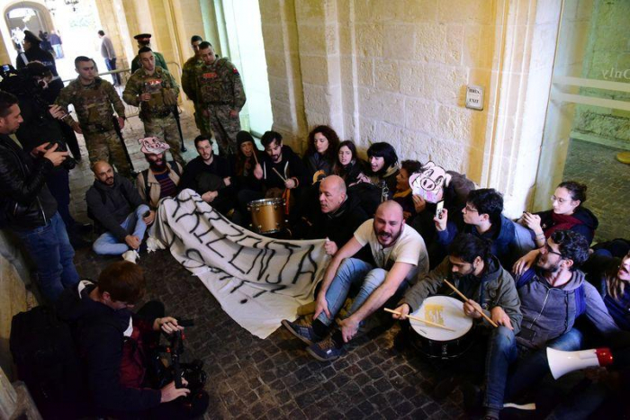 Demonstranten stürmen Amtssitz von Maltas Regierungschef