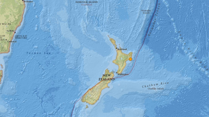   Un sismo de magnitud 5,0 sacude Nueva Zelanda  