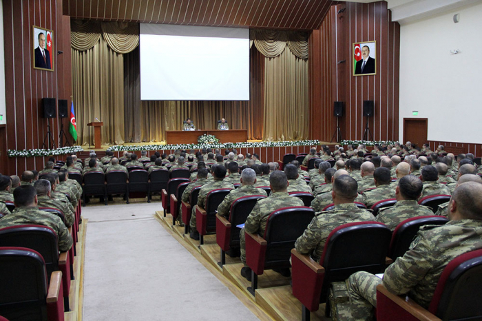 Training sessions conducted with the command staff of the Azerbaijan Army - PHOTOS