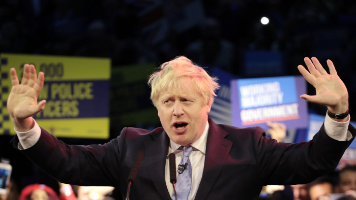 Briten bescheren Johnson absolute Mehrheit