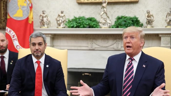 Trump recibe al presidente de Paraguay para discutir sobre Venezuela y Bolivia en Washington