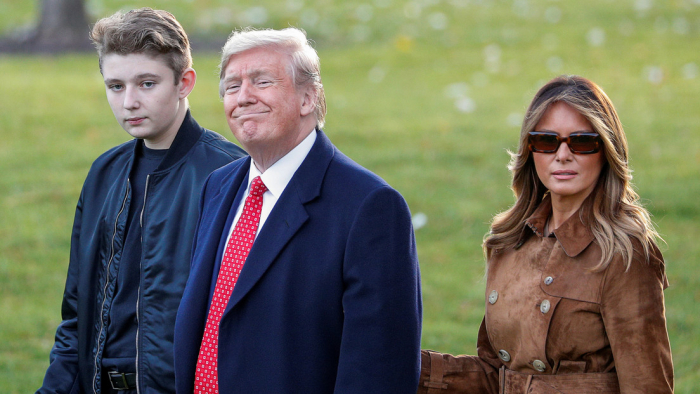 Melania Trump explica la diferencia entre su hijo Barron y Greta Thunberg