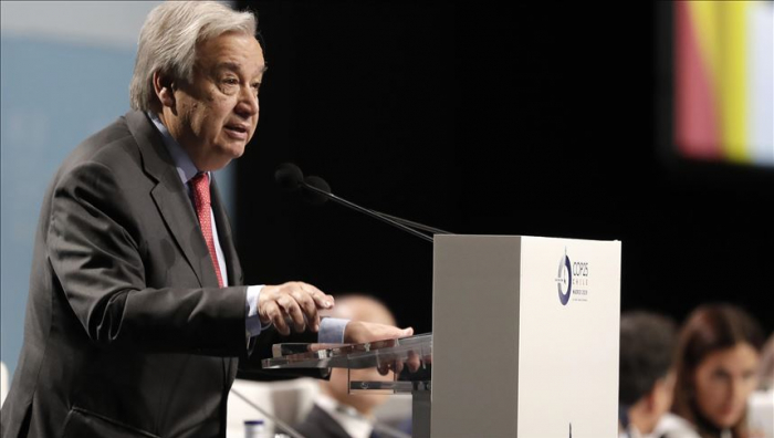   Secretario general de la ONU:   “Estoy decepcionado con los resultados del COP 25”