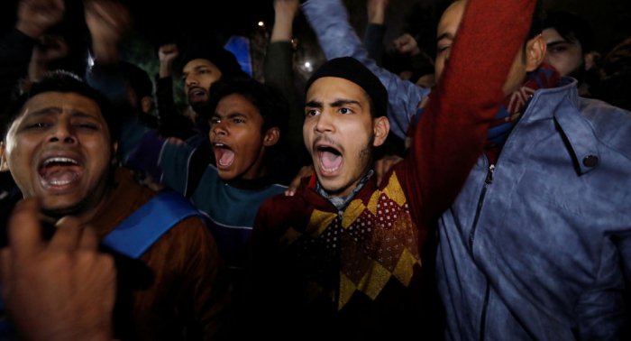 Proteste gegen Staatsbürgerschaftsreform in Neu-Delhi – 60 Verletzte