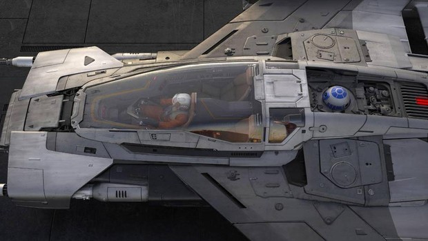   Así es la nueva nave de la Guerra de las Galaxias diseñada por Porsche  