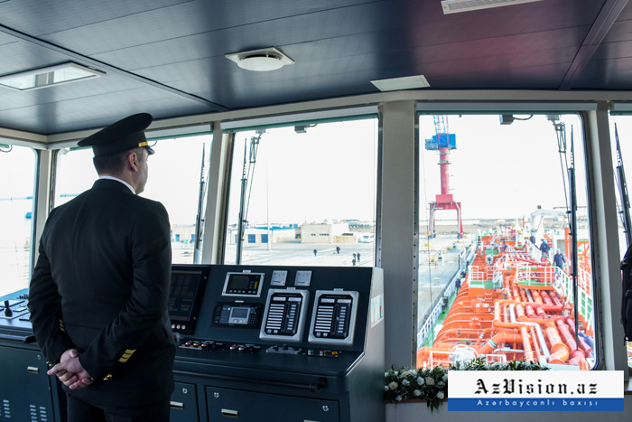  Erste in Aserbaidschan gebaute Tanker "LATSCHIN" -  FOTOS   