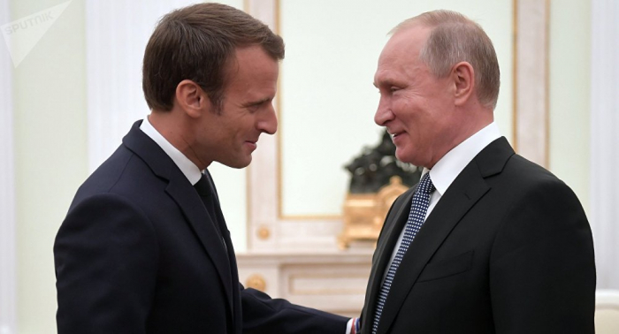     Syrien, Donbass und Gas-Transit:   Putin und Macron im Telefongespräch  