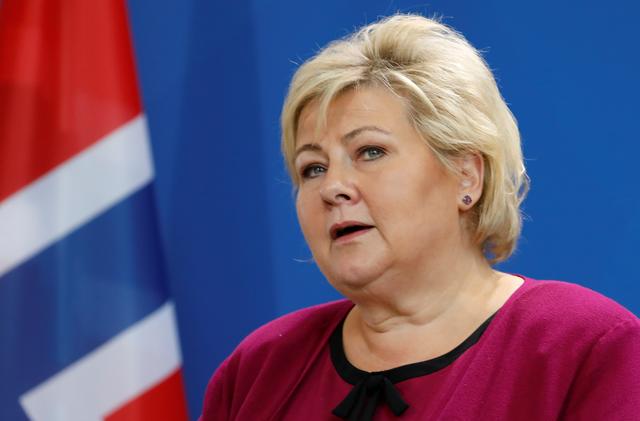 Norway PM Solberg to change cabinet line-up