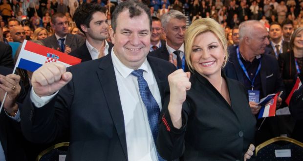 Croatia goes to the polls in presidential race as Kolinda Grabar-Kitarovic aims for second term