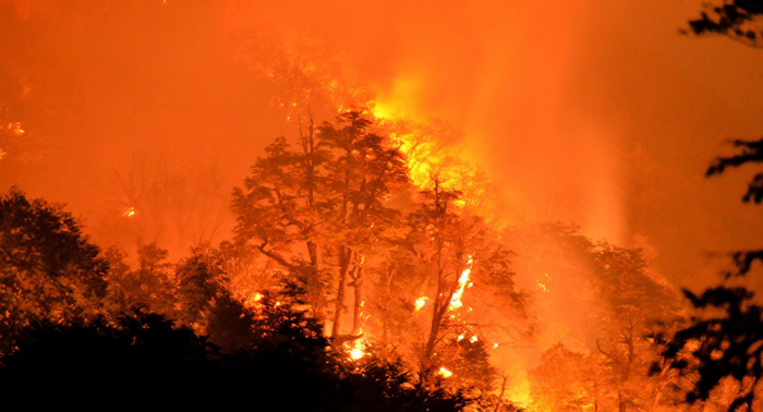 Presidente de Chile lamenta los incendios forestales en Valparaíso en Nochebuena