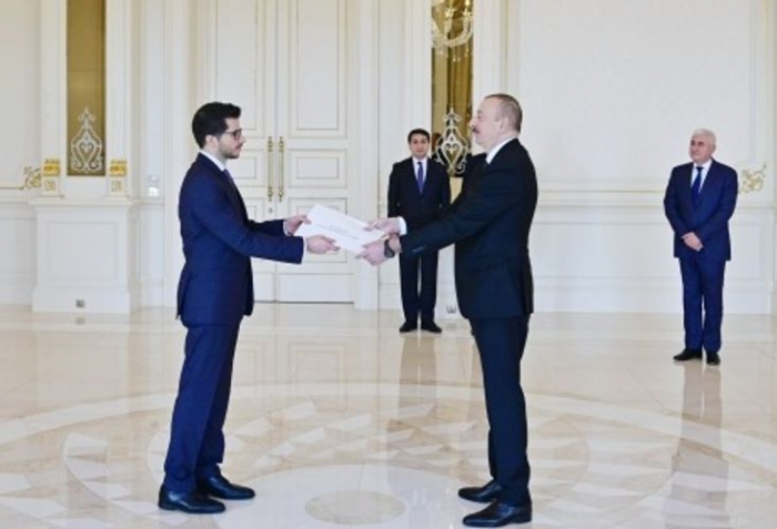  Presidente Ilham Aliyev recibe al nuevo embajador israelí 