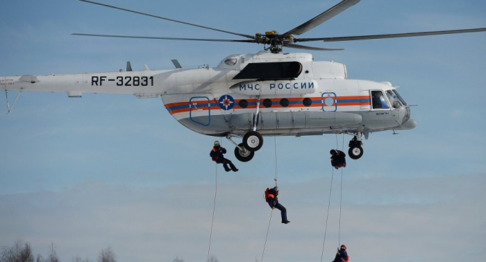 Varios heridos al aterrizar de emergencia un helicóptero Mi-8 en Siberia