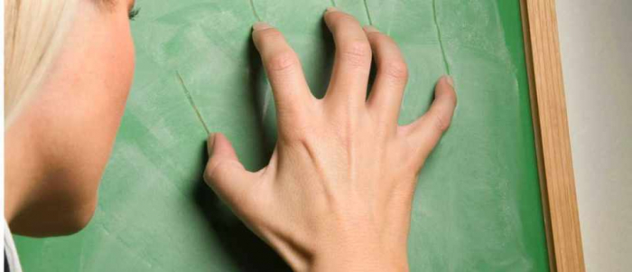   Fingernails on a chalkboard: Why this sound gives you   shivers    