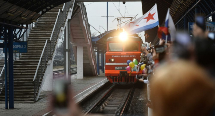 Nach erstem Zug über Krim-Brücke: Ukraine leitet Strafverfahren wegen „Grenzverletzung“ ein