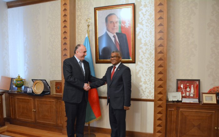   Azerbaijani FM receives outgoing Sudanese ambassador  
