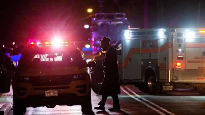 Five people stabbed at home of New York rabbi