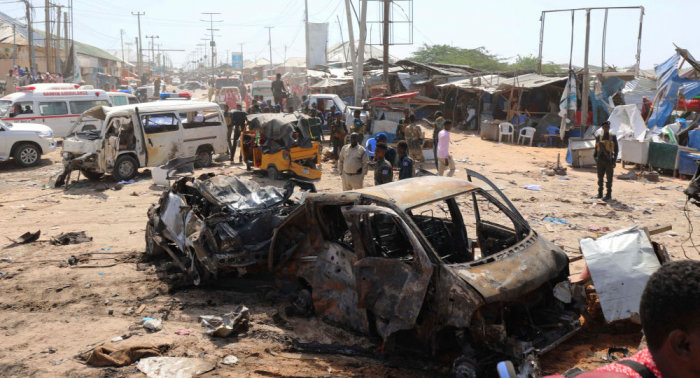 Al menos 25 desaparecidos tras la explosión que causó más de 220 víctimas en Mogadiscio