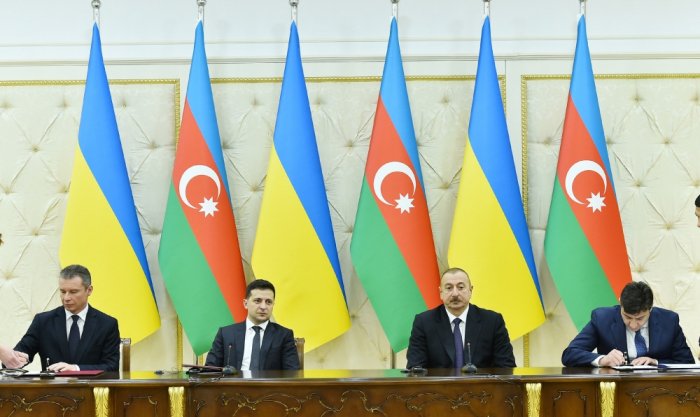  Azerbaijan, Ukraine sign bilateral documents 
