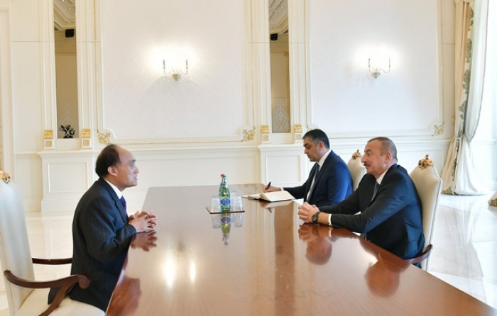   El Presidente de Azerbaiyán recibe al Secretario General de la Unión Internacional de Telecomunicaciones  