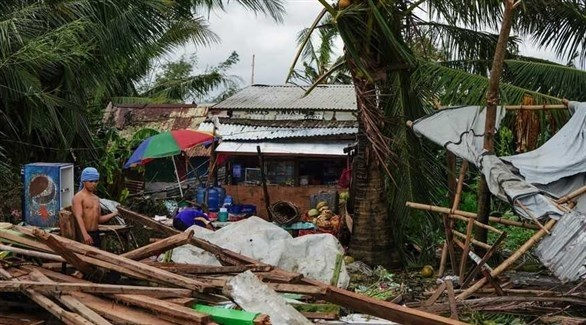 إعصار فانفون يقتل 16 شخصاً على الأقل في الفلبين