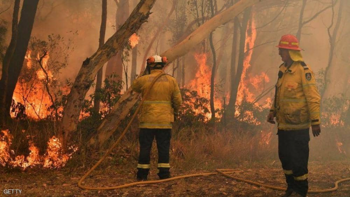 الحرائق المستعرة تجبر أستراليا على إعلان الطوارئ