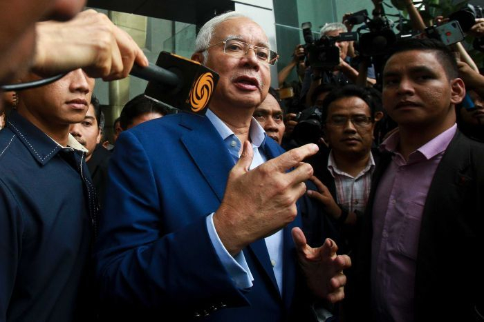 Former Malaysian PM Najib takes stand in 1MDB scandal-linked trial
