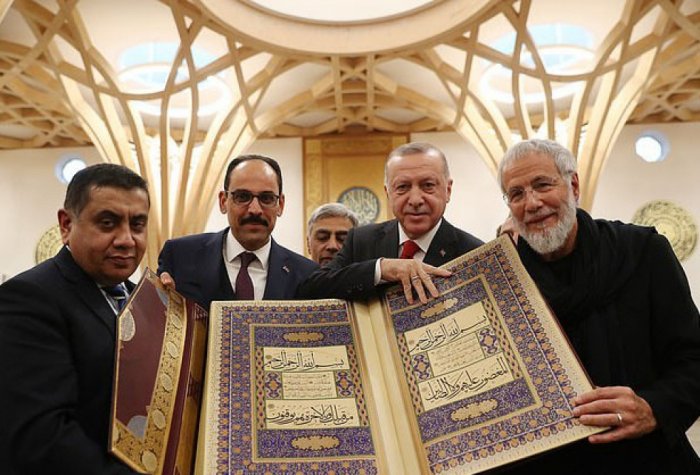 Erdogan opens Europe