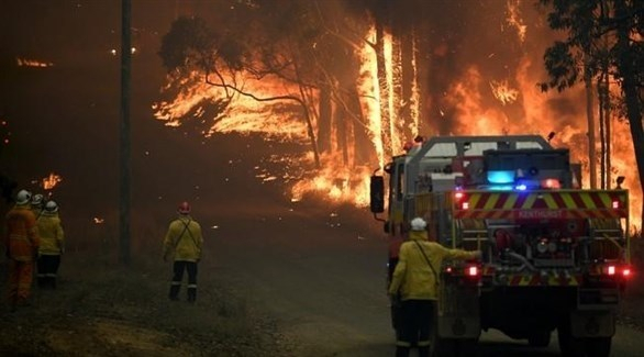 وفاة رجلي إطفاء أثناء مكافحة حرائق غابات حول سيدني
