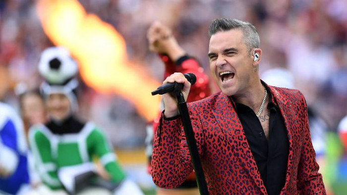Robbie Williams schwärmt von DFB-Elf