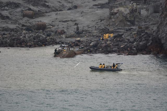 New Zealand recovers six bodies from volcanic island in high-risk mission
