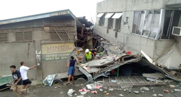 At least 7 people killed as result of earthquake in Southern Philippines 