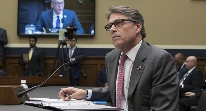 US Secretary of Energy Rick Perry resigns