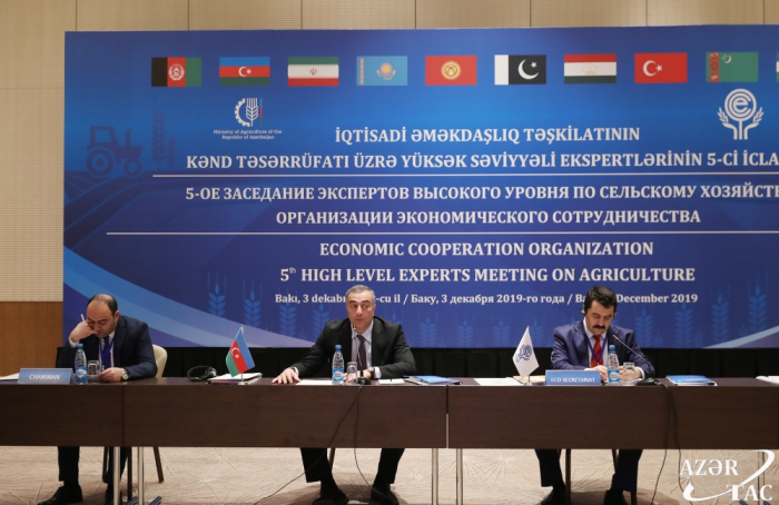  Bakú acoge la 5ª reunión de los expertos agrícolas de alto nivel de los países ECO 
