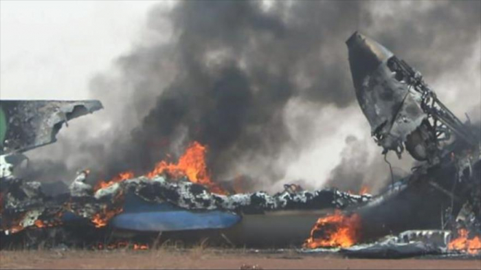   Accidente de avión militar en Sudán deja al menos 18 muertos  